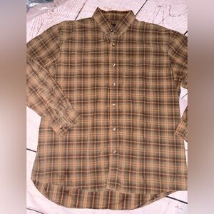 Men’s Vtg redhead XL plaid button down